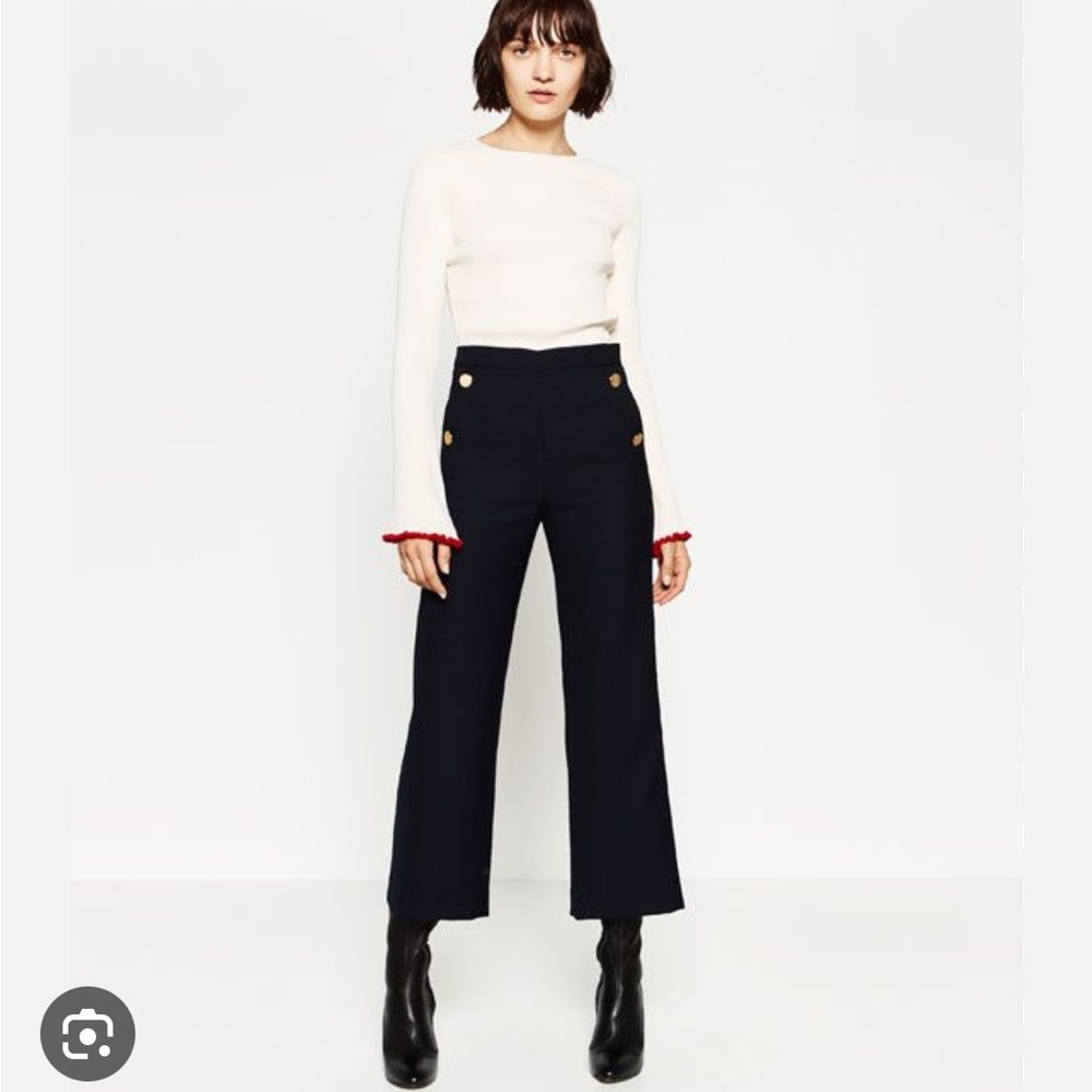 Zara Straight Leg Trousers